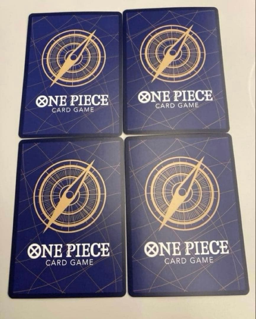 モンキー・D・ルフィ　ワンピースデイ　プロモ　パラレル 4枚セット