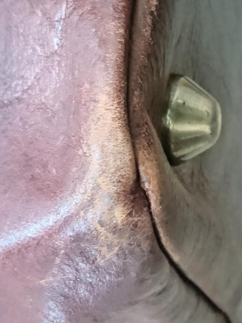 THE BRIDGE ボストンバッグ 茶色　縦30cm×横44cm×幅25cm