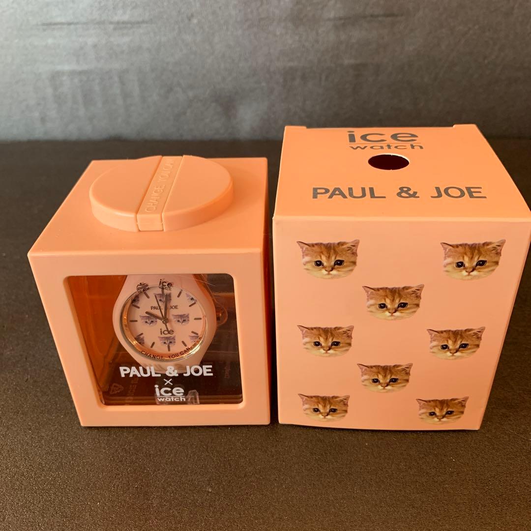 新品 PAUL & JOE アイスウォッチ 腕時計 限定モデル 猫 ヌネット