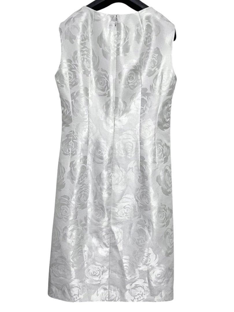 匿名発送　美品　ハナエモリ　ノーカラージャケット、ワンピースセットアップ