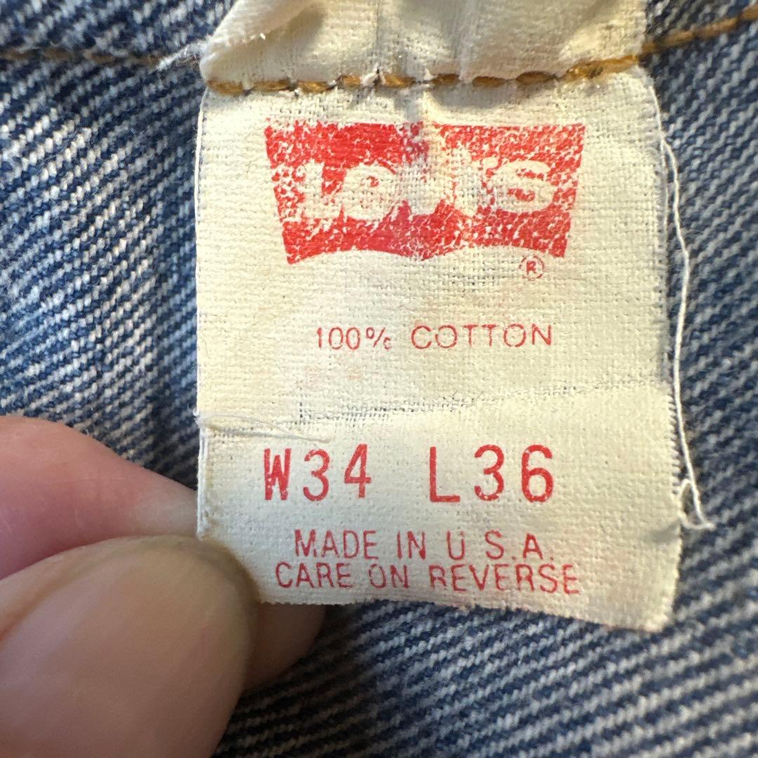 LEVI STRAUSS 501XX W34 L36 ストレートデニムUSA製