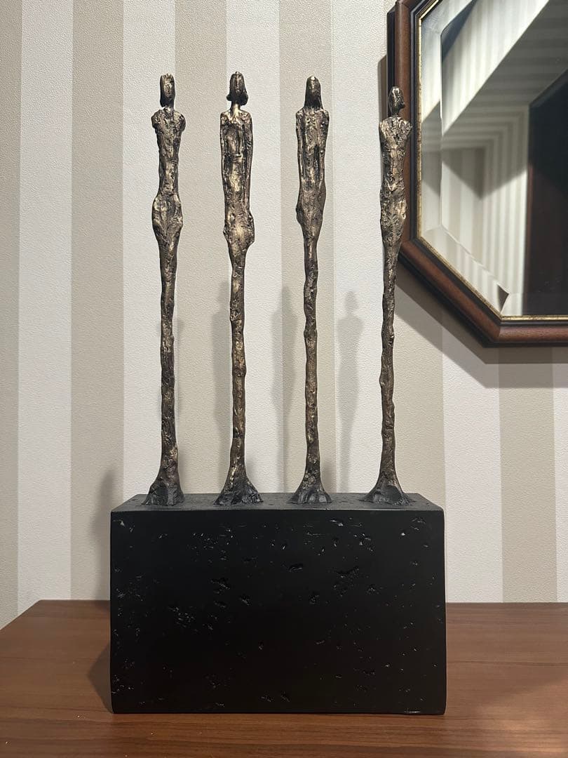 美品　ALEX  DECOR抽象的な人型彫刻 置物オブジェ