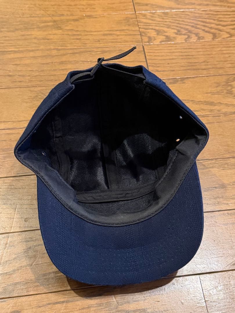 Supreme ネイビー 5パネルキャップ