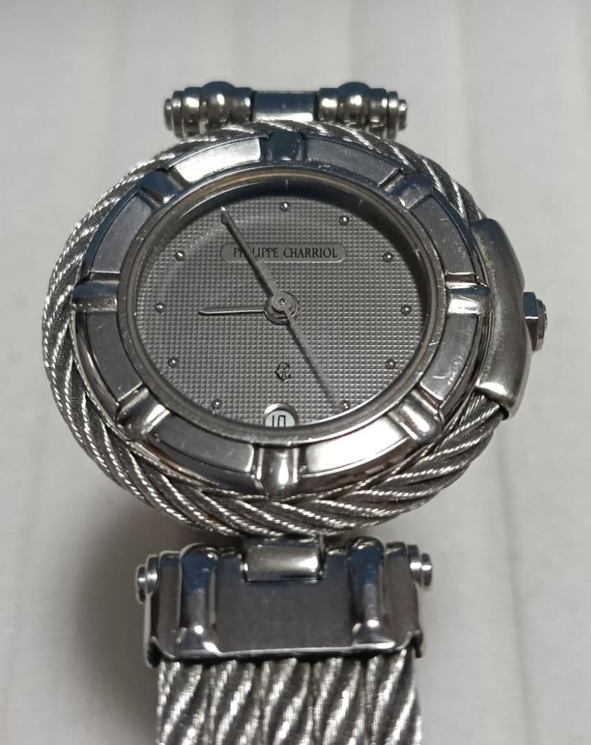 【稼働品】フィリップ・シャリオール　腕時計