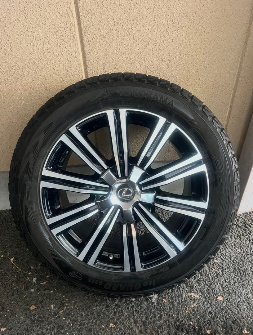 送料無料 レクサス LX570純正21インチ 275 50 R21 スタッドレス