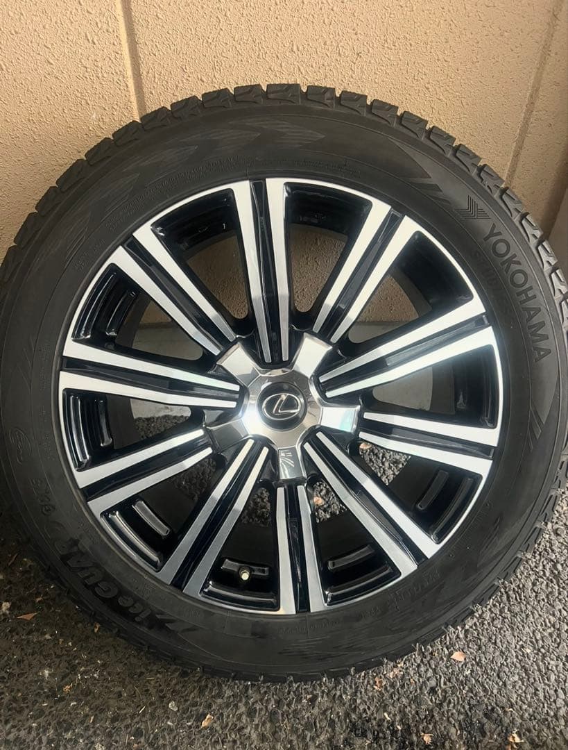 送料無料 レクサス LX570純正21インチ 275 50 R21 スタッドレス