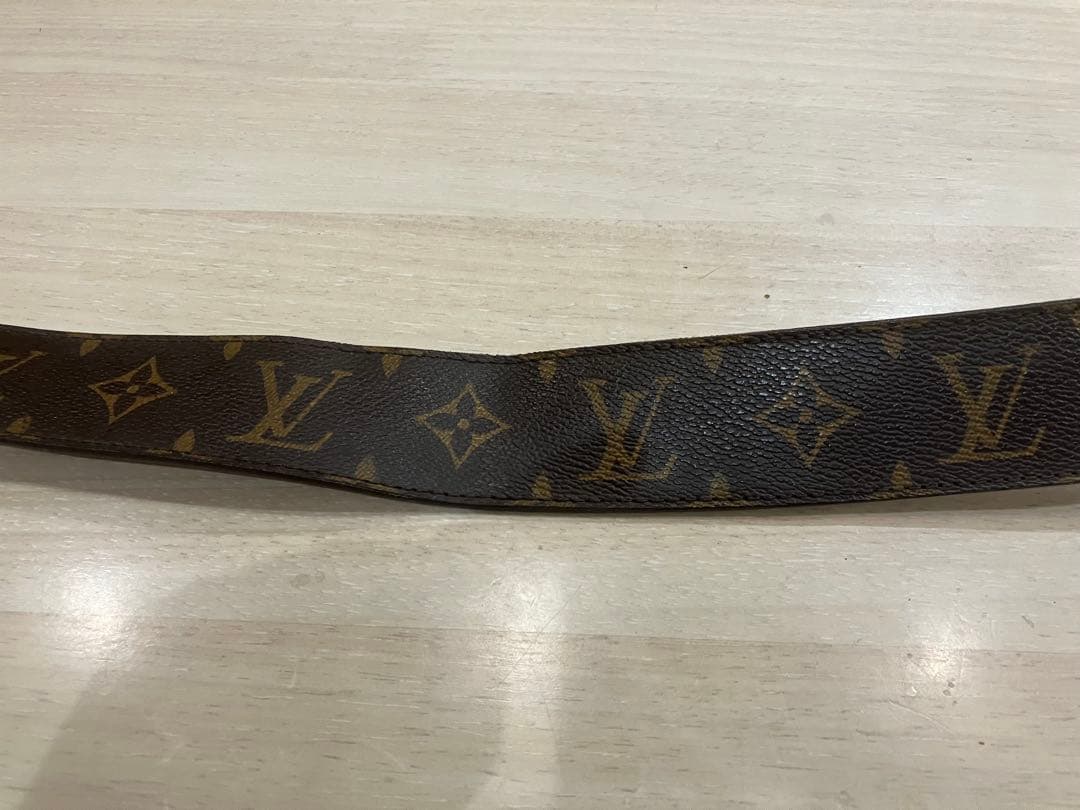 【最終値下げ】Louis Vuitton ブラウンレザーベルト