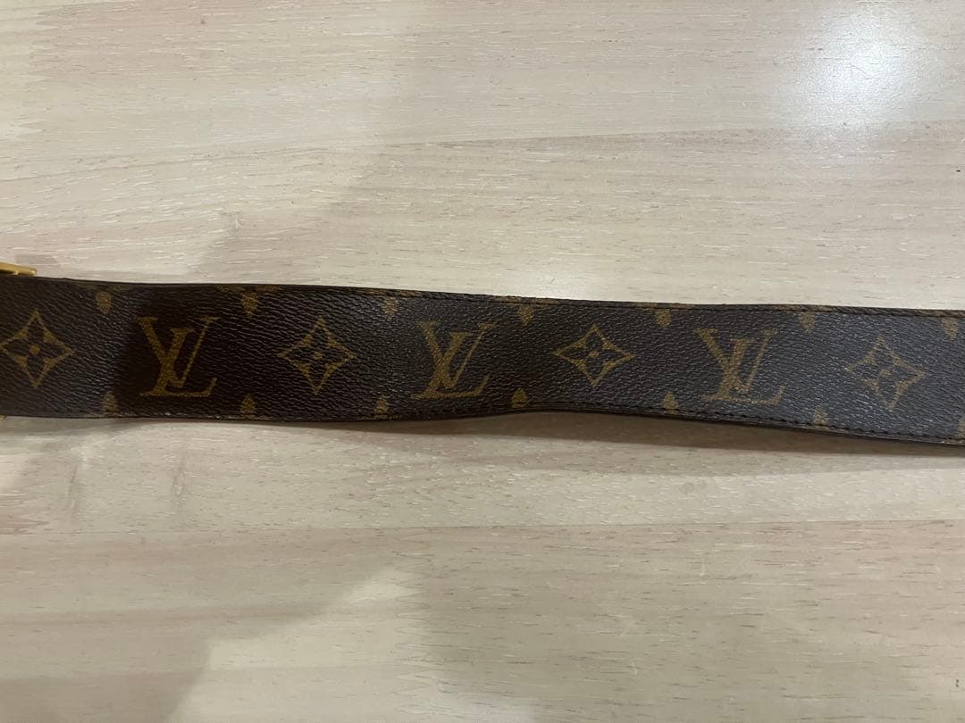 【最終値下げ】Louis Vuitton ブラウンレザーベルト