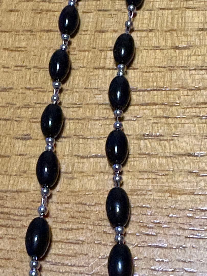 ディモアネックレス 黒50センチ