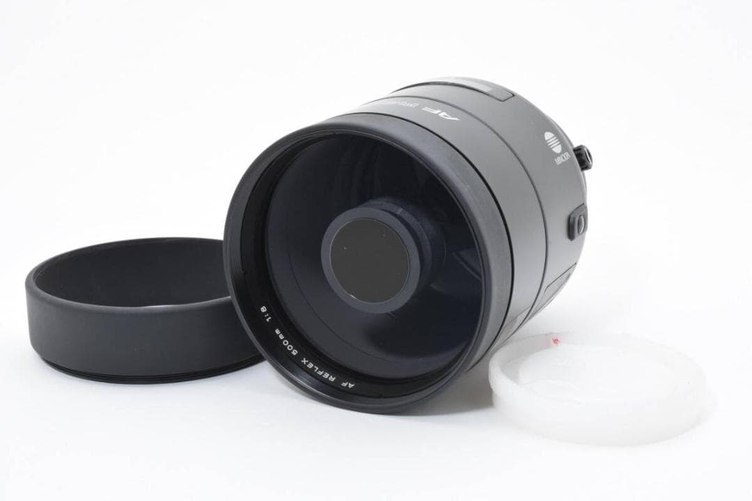 【極美品】ミノルタ AF 500mm F8 レフレックス ミラーレンズ