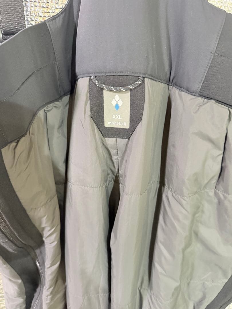 モンベル　ドライテックインシュレーテッドビブ Men's