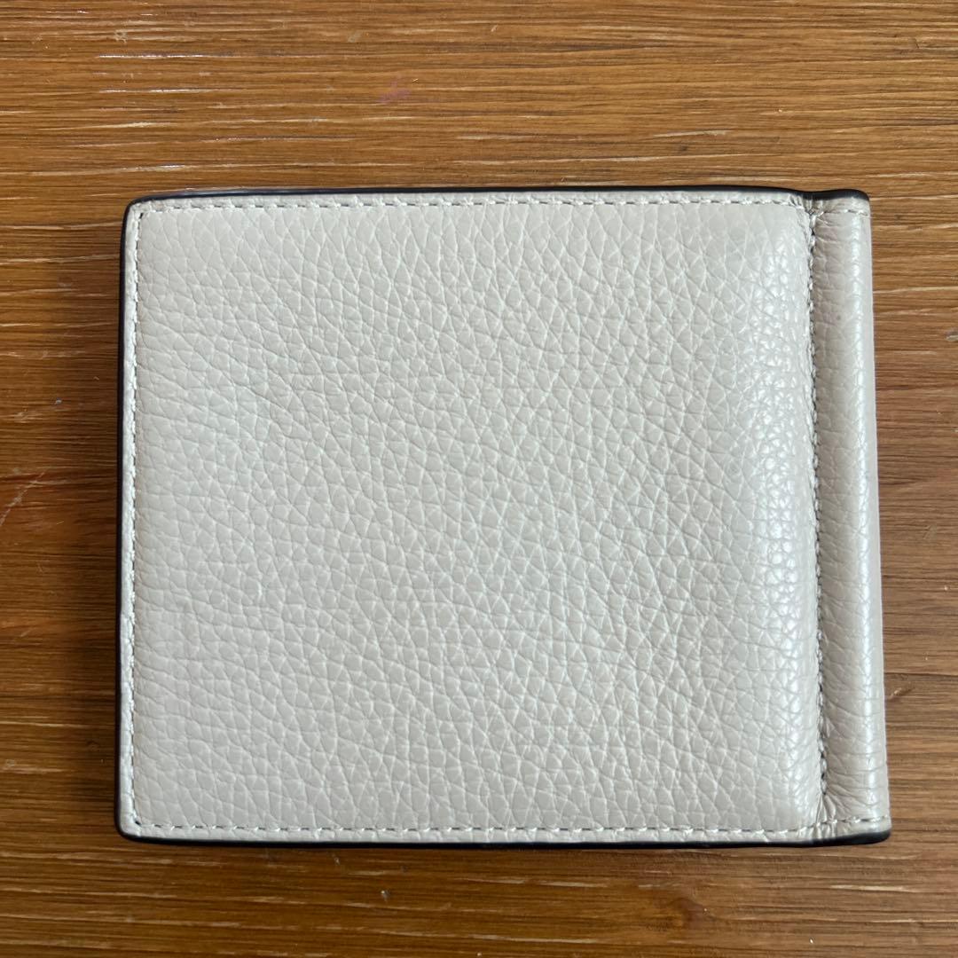 コーチ COACH マネークリップ（ホワイト）