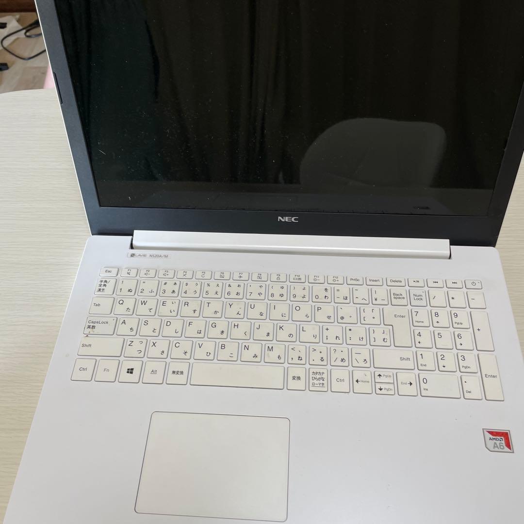 NEC ノートPC ホワイト 日本語キーボード