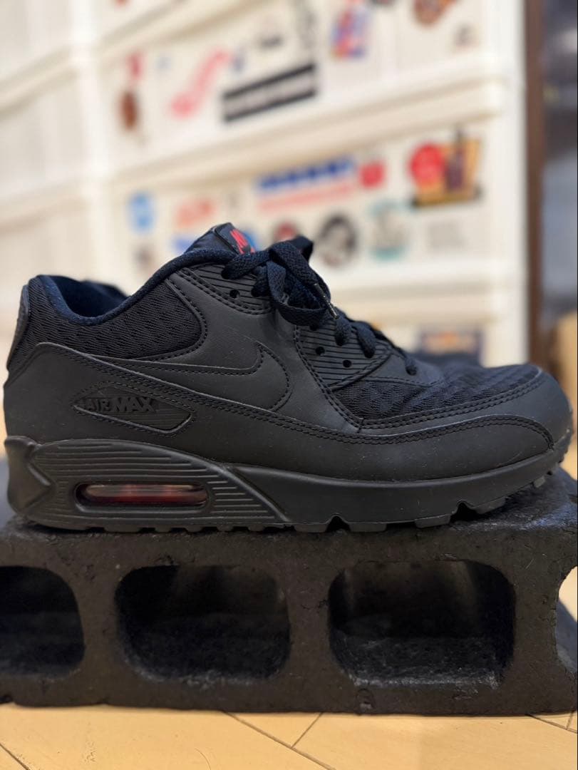 【美品】27.5cm NIKE エアマックス90 ブラック