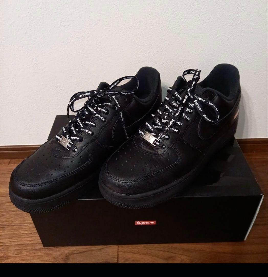 NIKE supreme AF-1 エアフォース1 シュプリーム ブラック