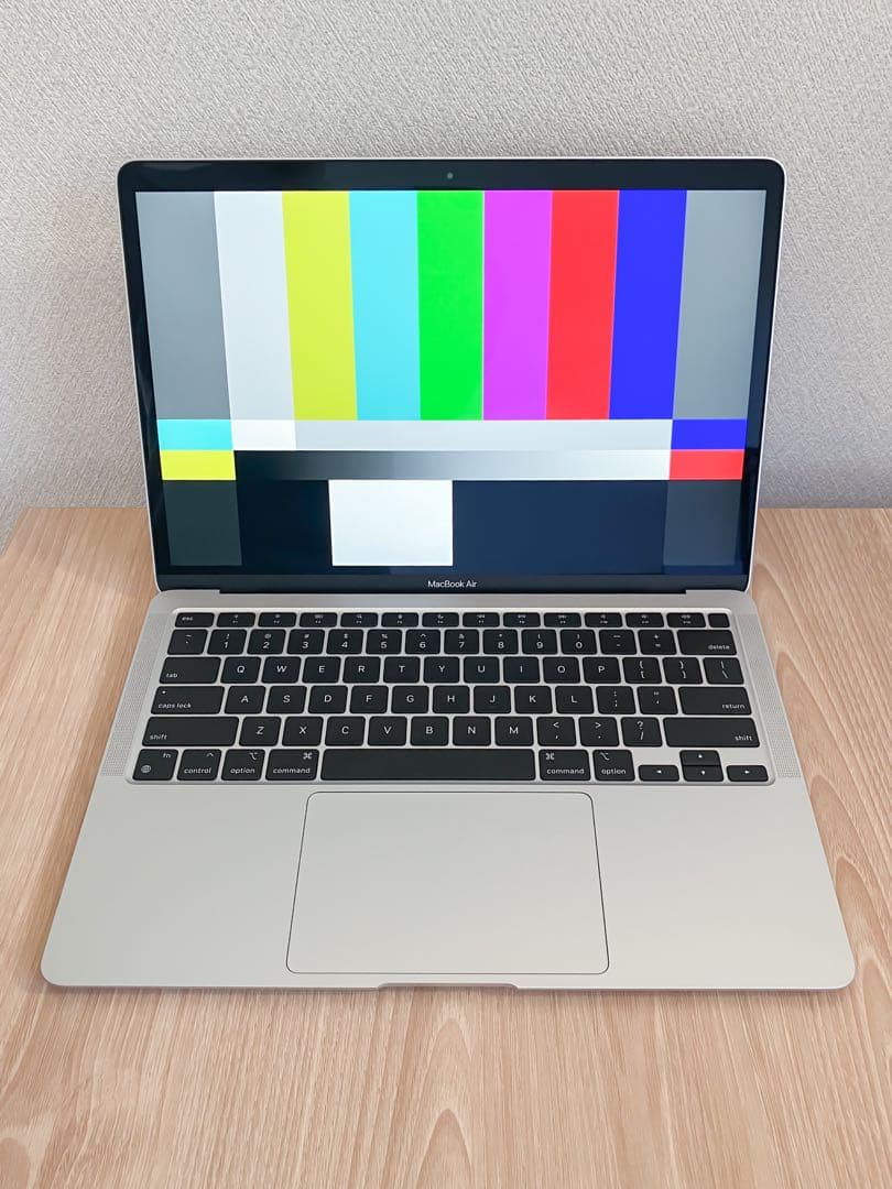 【美品】 MacBookAir M1 13inch 16GB USキー シルバー