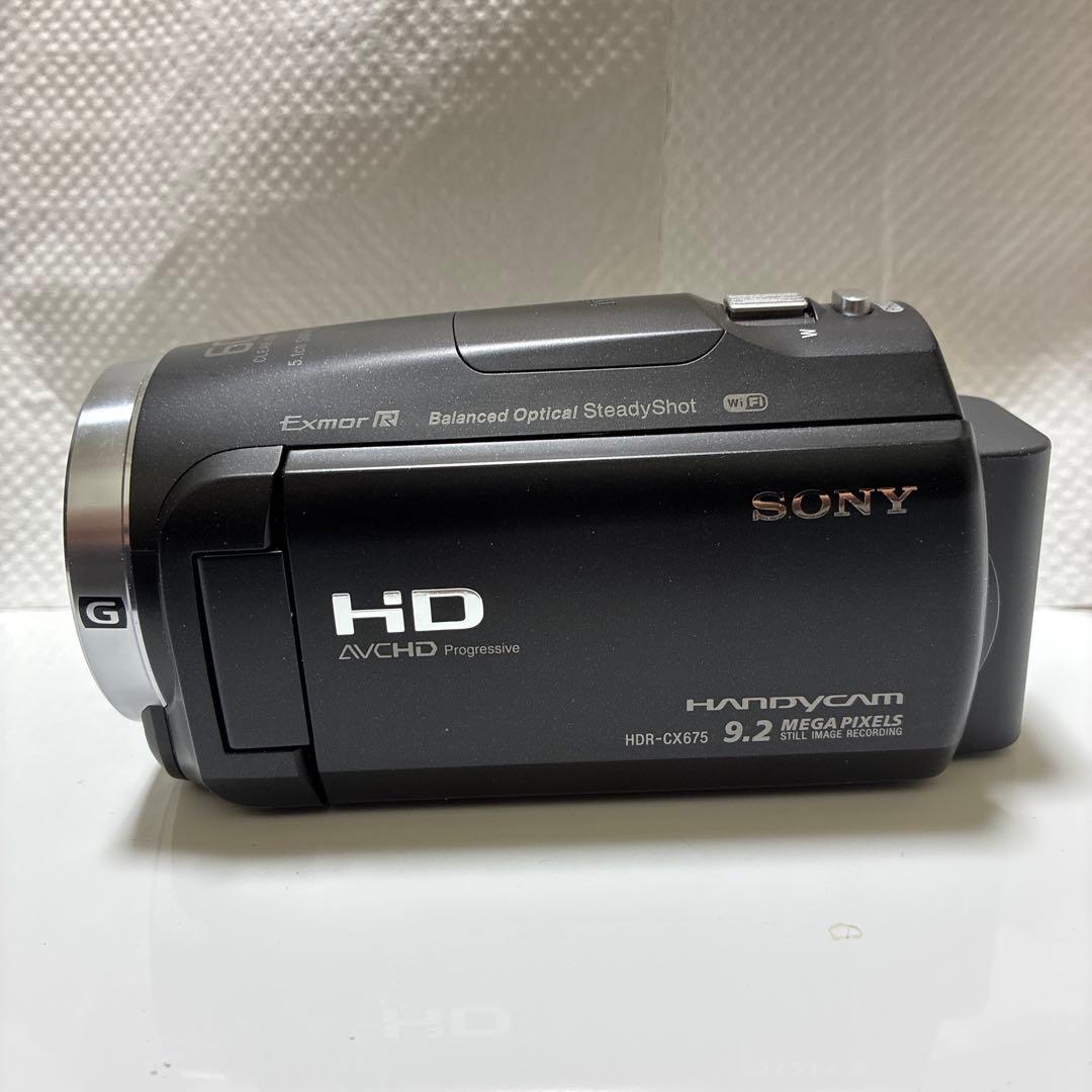 SONYハンディカム HDR-CX675 ブラック東芝MicroSD32GB付