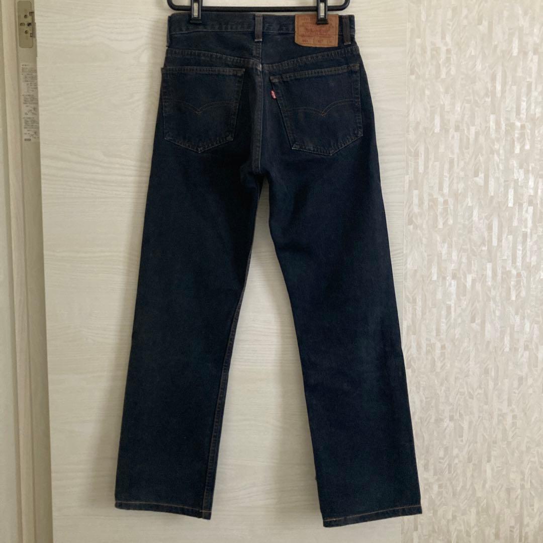 90s USA製　levis 501 w27 希少　ブラック　デニム