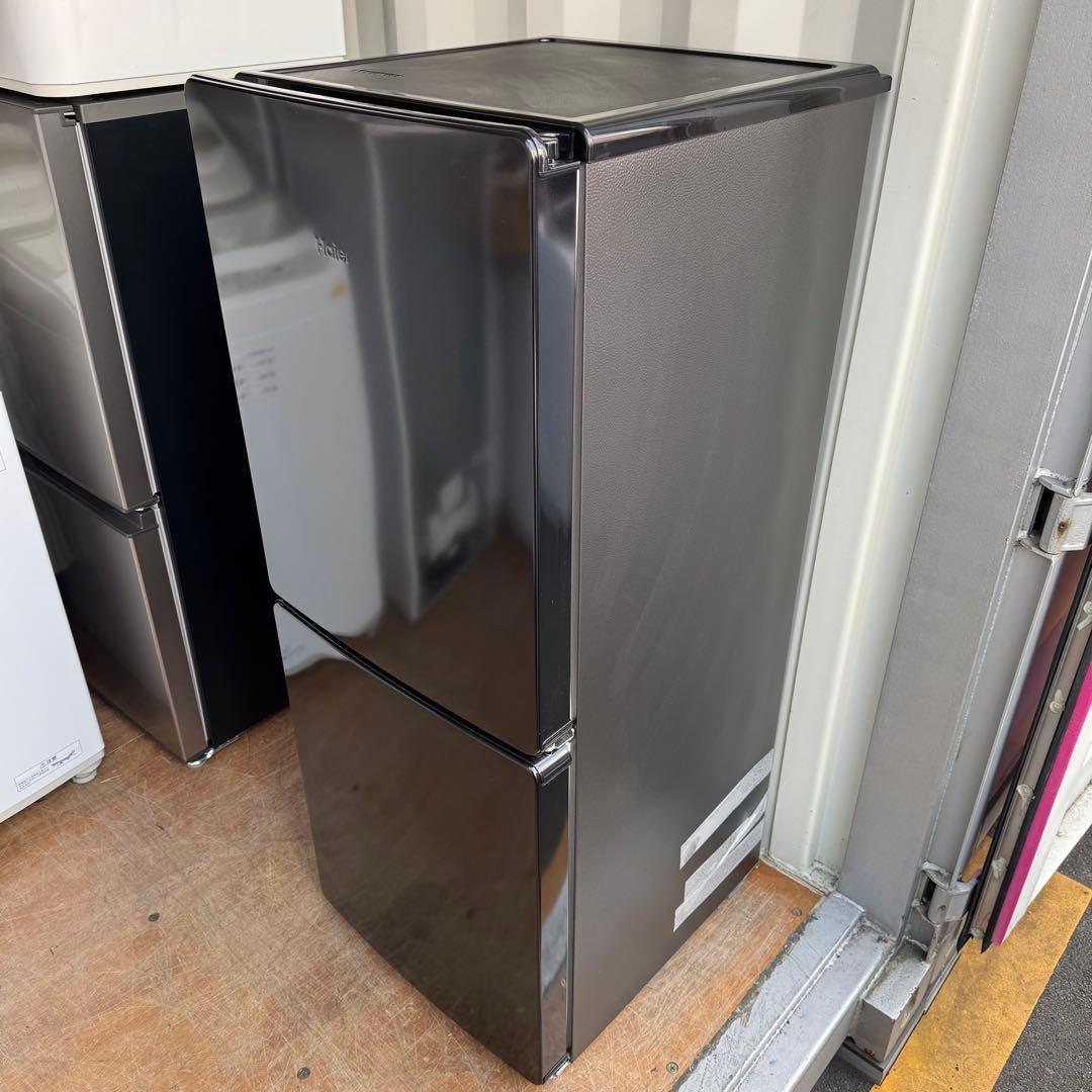 C7222★2024年製★ほぼ新品★ハイアール冷蔵庫洗濯機　黒ブラック家電セット