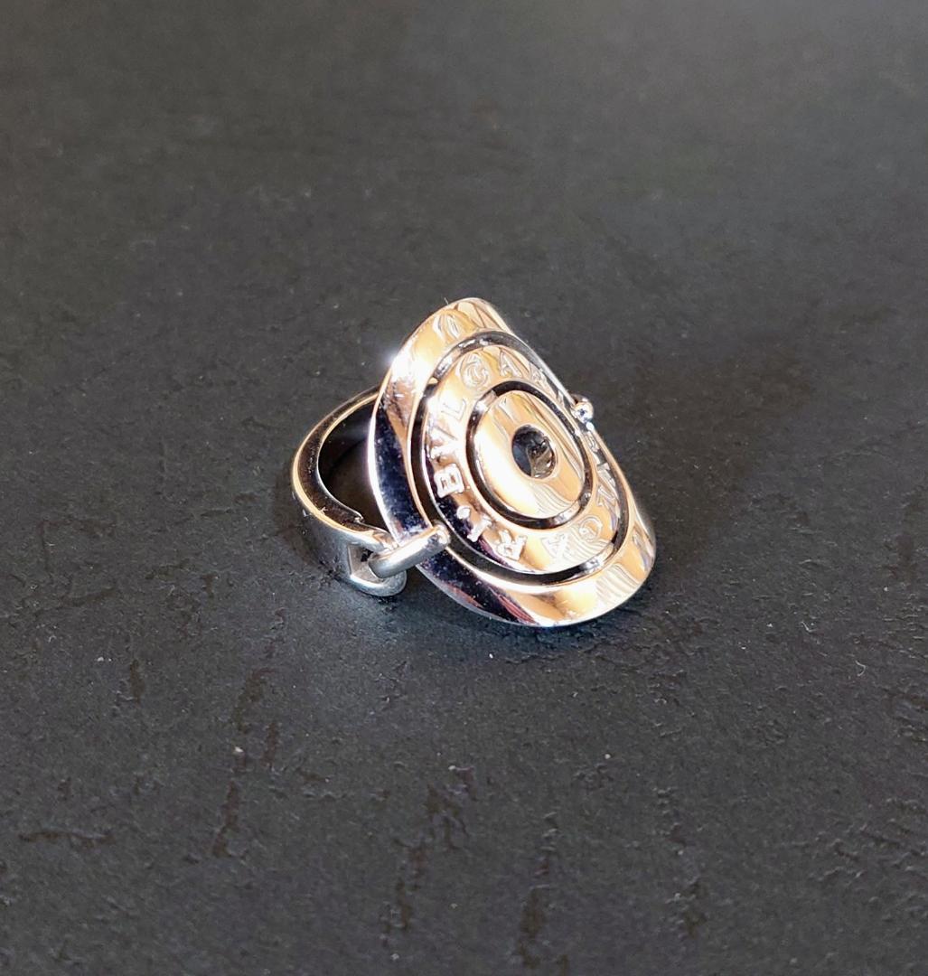 【パいん】BVLGARI アストラーレ チェルキ リング K18WG 美品