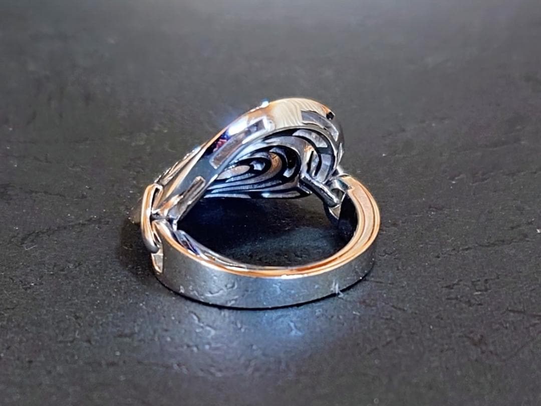 【パいん】BVLGARI アストラーレ チェルキ リング K18WG 美品