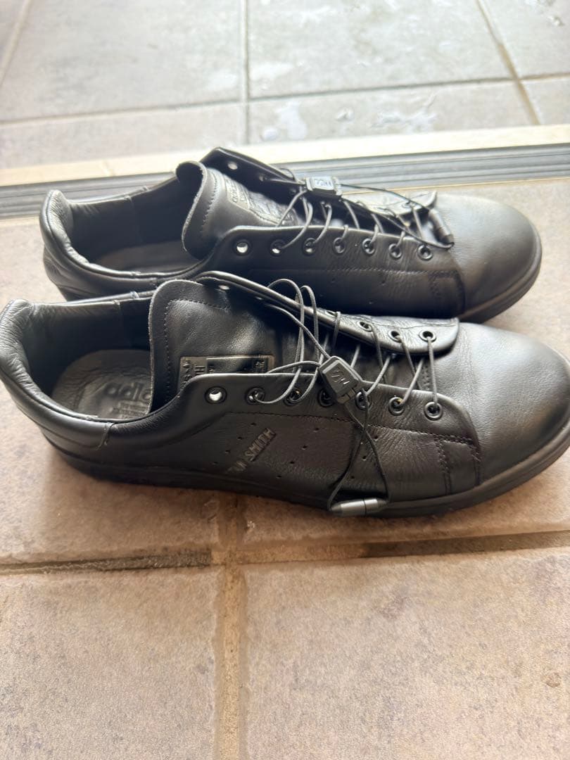 【美品/27.0cm】adidas STAN SMITH LUX ブラック