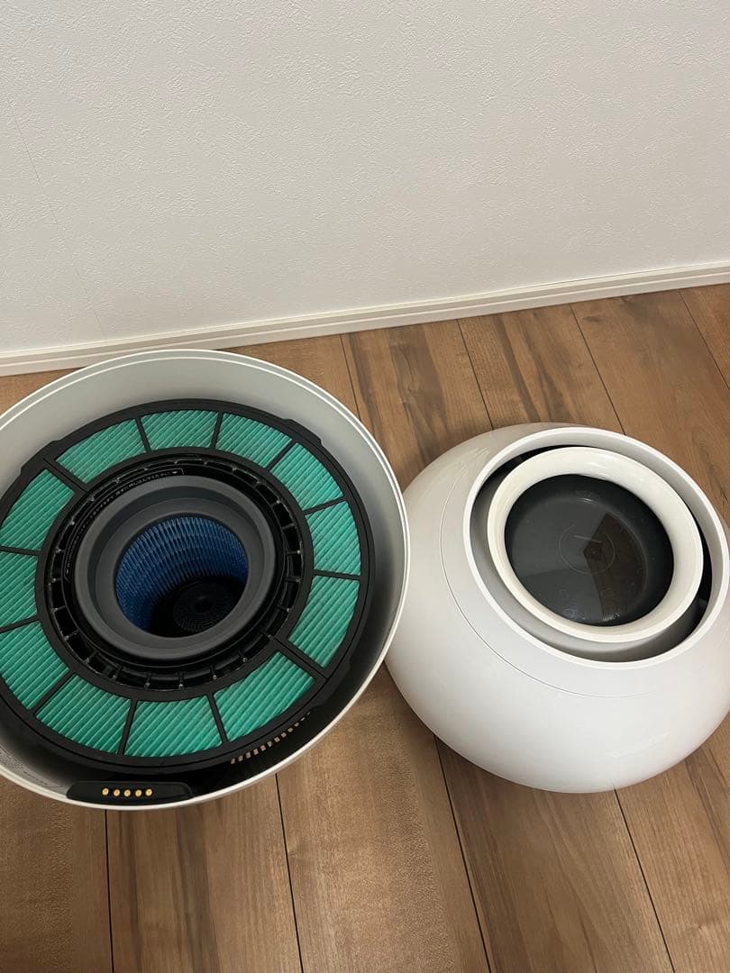 空気清浄機・イオン発生器 BALMUDA Rain ERN-1100UA-WK 2018