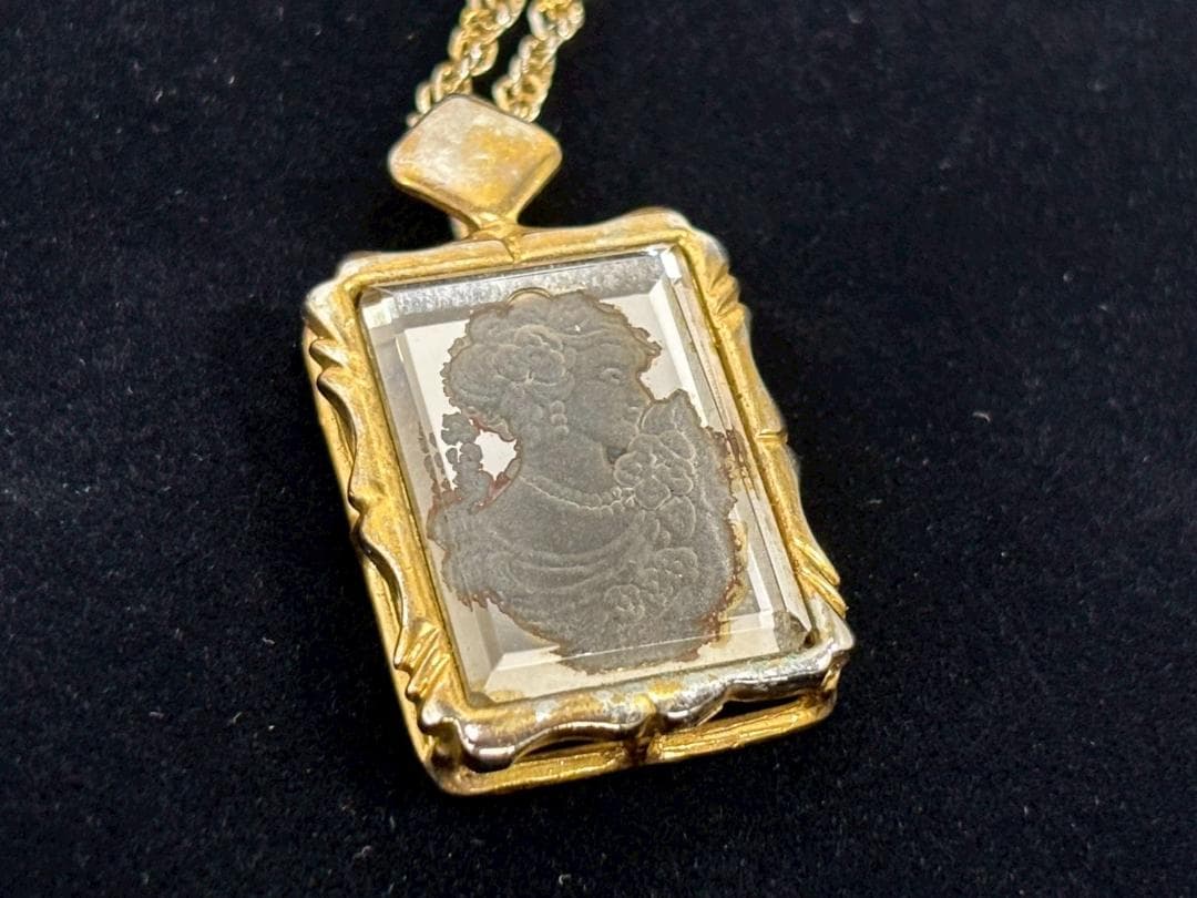 10-27-3 カメオ まとめ セット シェル メノウ ブローチ ネックレス