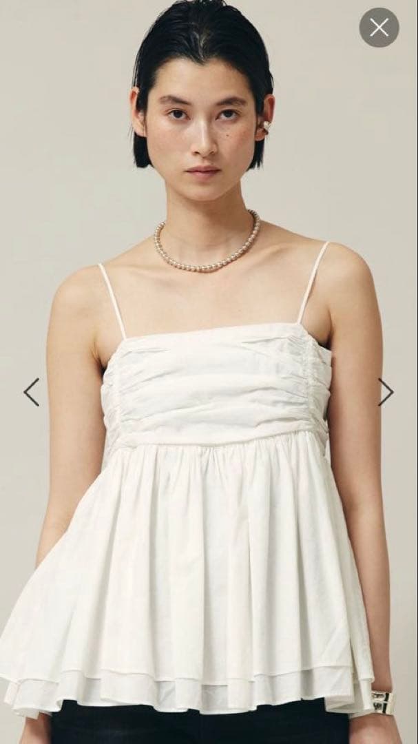 Curensologyレイヤードキャミソール