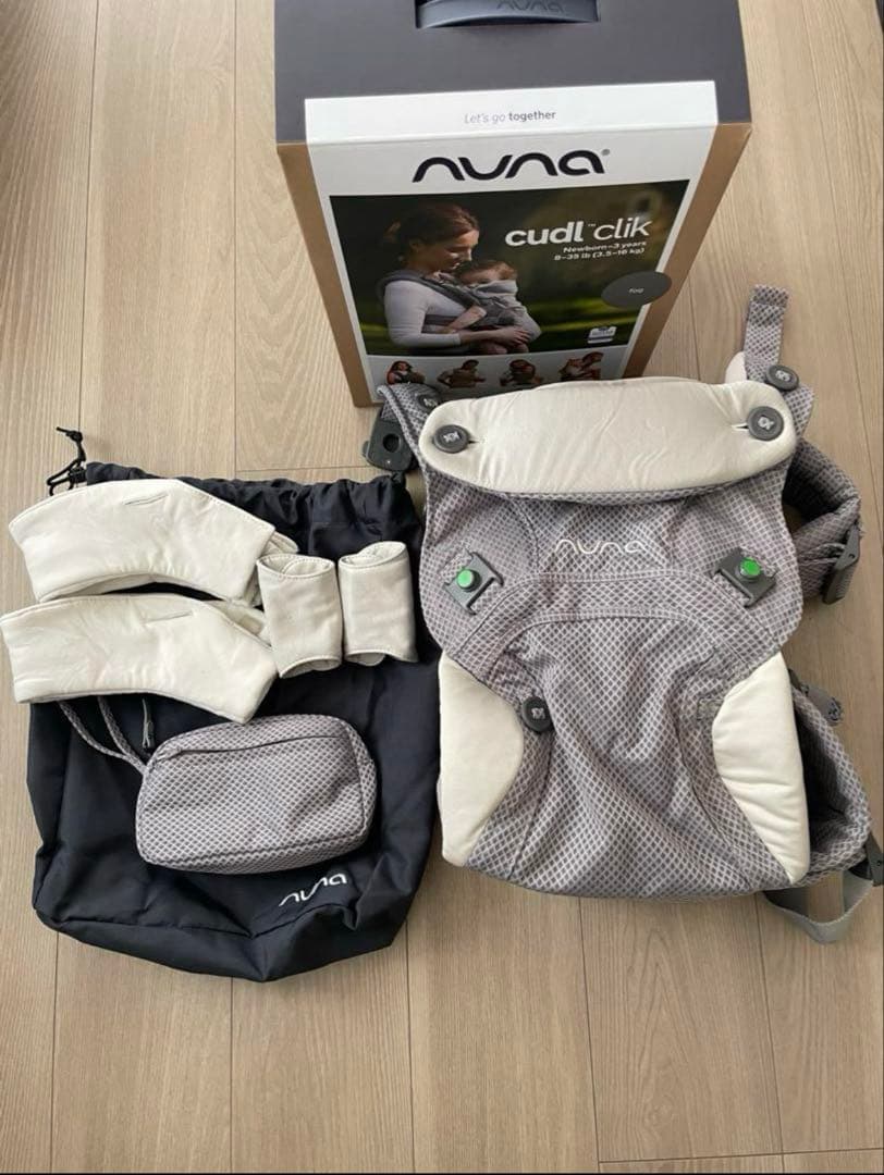 【美品】nuna cudl clik フォグ　ヌナ　カドル　クリック