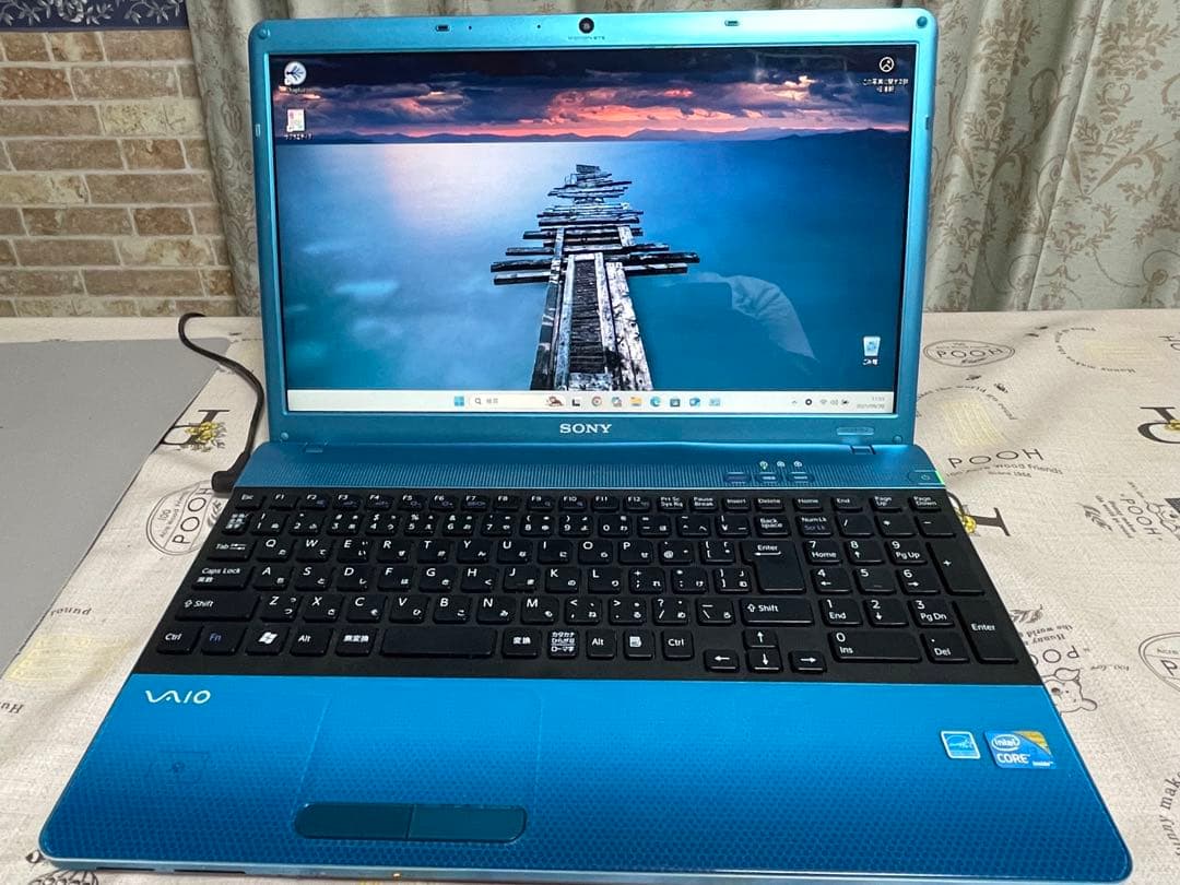 ★VAIO ノートPC15.5型ワイド Windows11 VPCEB17FJ