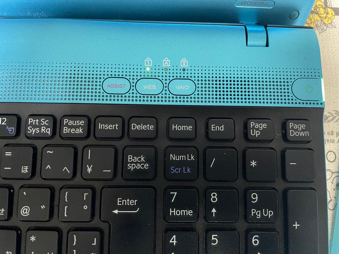 ★VAIO ノートPC15.5型ワイド Windows11 VPCEB17FJ