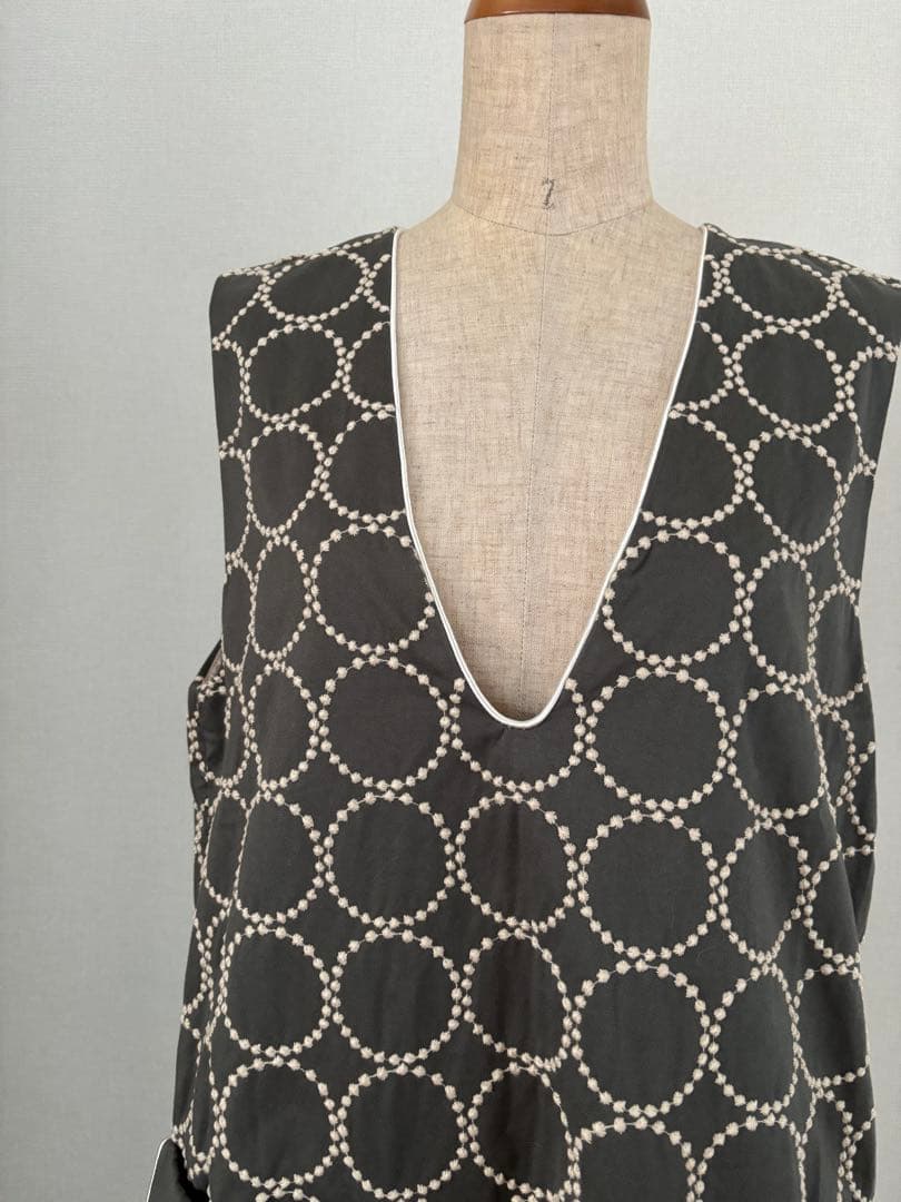 ミナペルホネンタンバリンワンピース子供服160サイズ