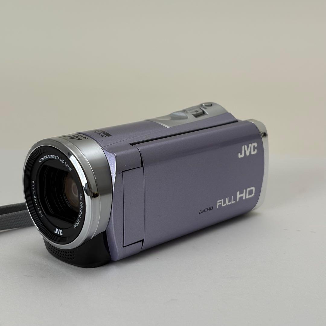JVC ビデオカメラ Everio バイオレット GZ-HM33-v