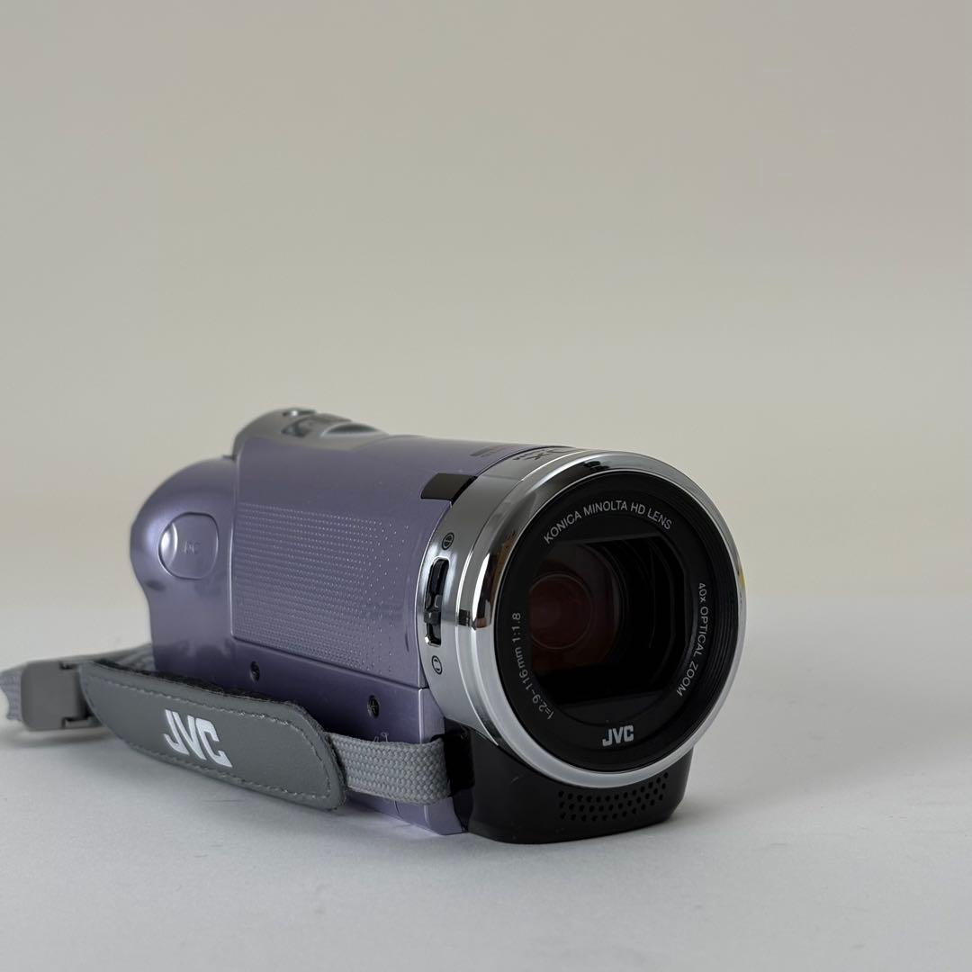 JVC ビデオカメラ Everio バイオレット GZ-HM33-v