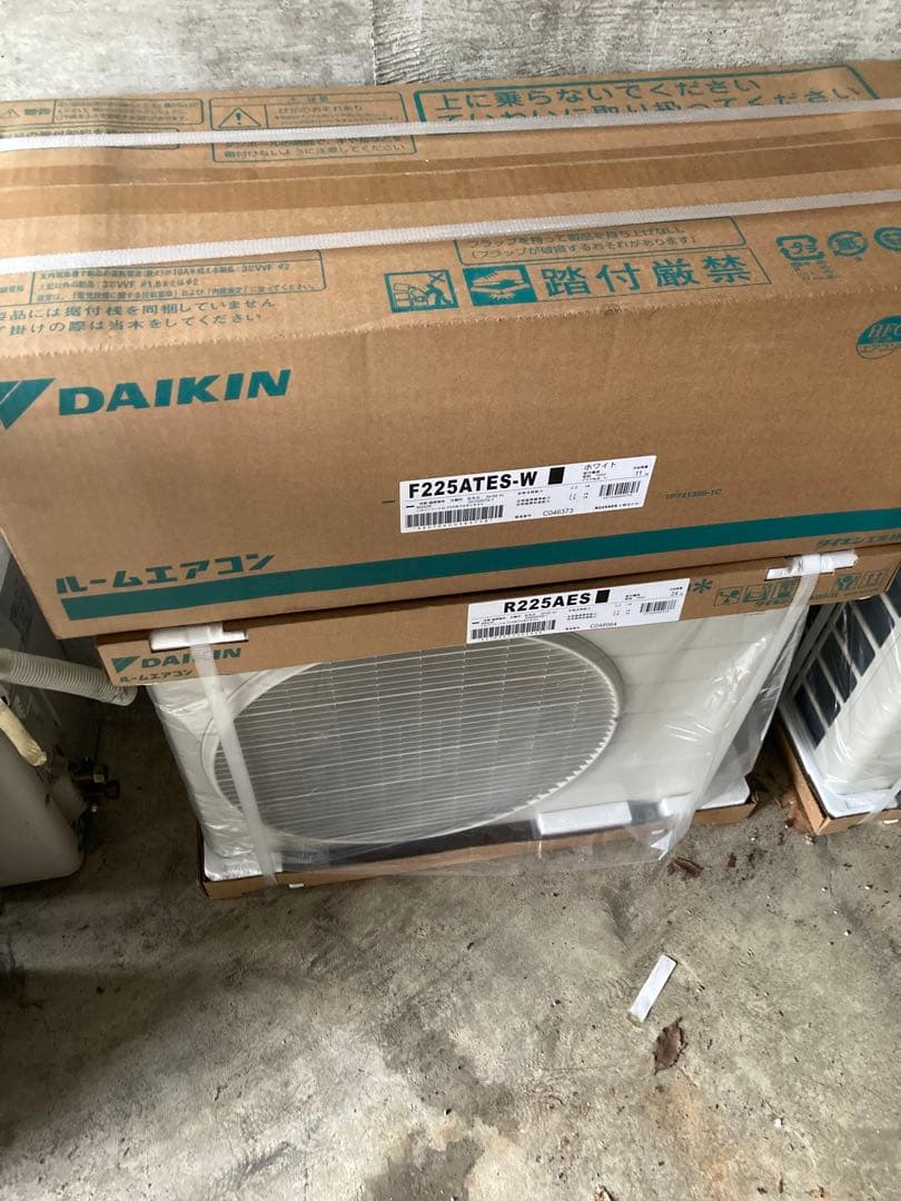 新品　ダイキンルームエアコン　6畳用　室内機　単品購入不可