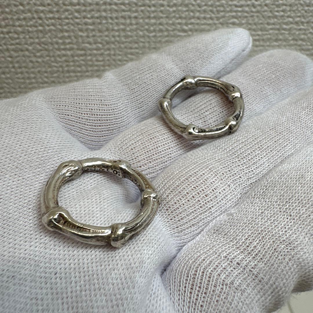 て*様 Tiffany ティファニー SV925 バンブーリング 2個セット