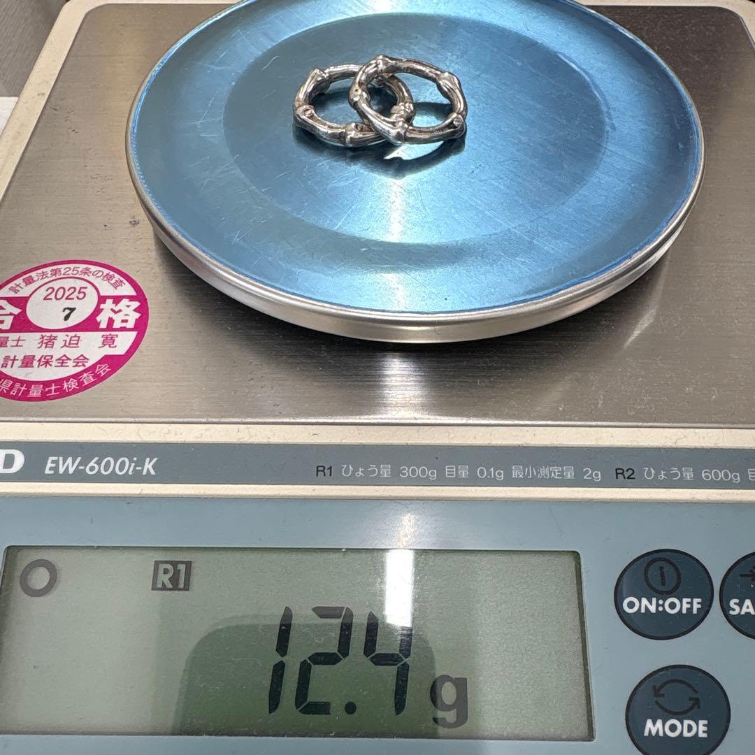 て*様 Tiffany ティファニー SV925 バンブーリング 2個セット