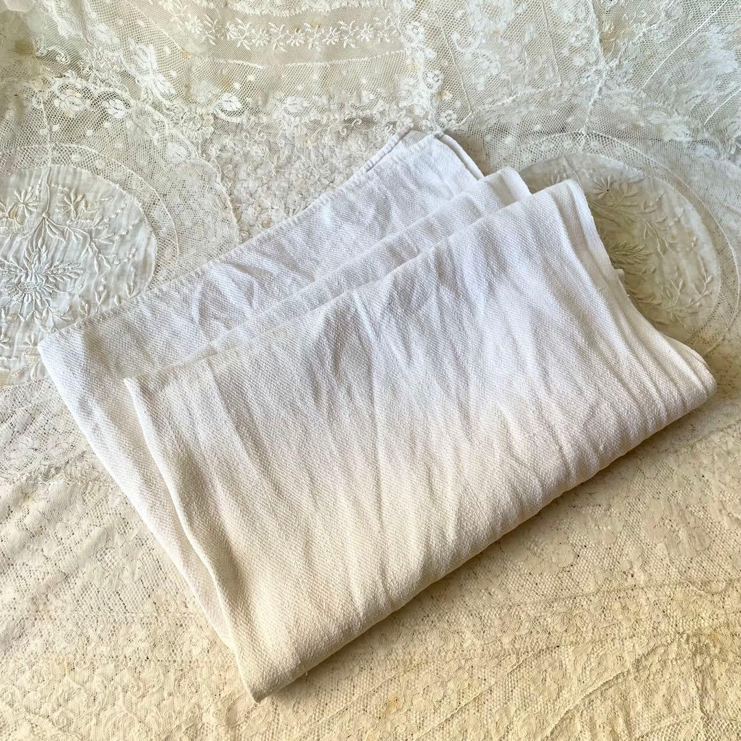 新春アンティーク福袋⑦布もの8点セット19世紀トーション&レース&端切&エプロン