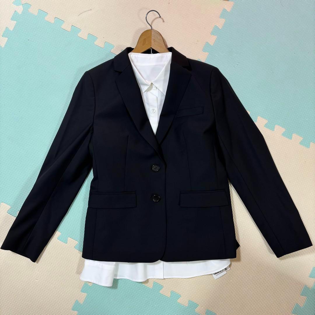 新品89100円相当　アンタイトル　24SS ジャケット　パンツ　スーツ3点　L