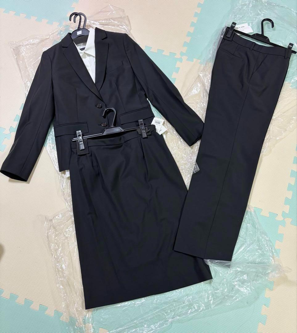 新品89100円相当　アンタイトル　24SS ジャケット　パンツ　スーツ3点　L