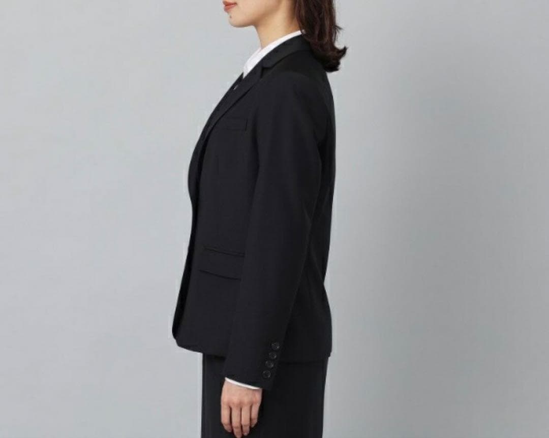 新品89100円相当　アンタイトル　24SS ジャケット　パンツ　スーツ3点　L