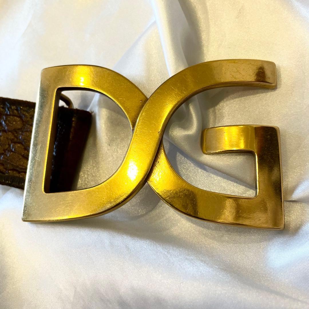 小物 DOLCE&GABBANA Leather belt studs dg