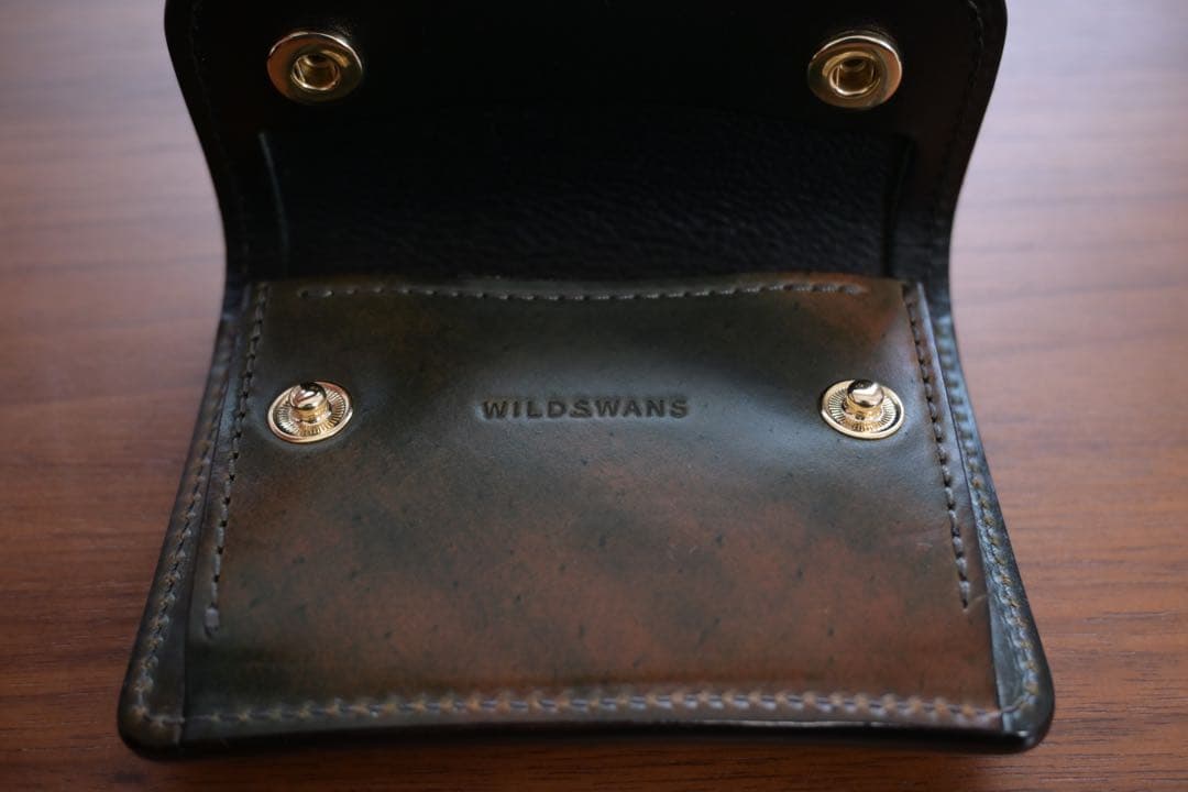 【希少】ワイルドスワンズ　シェルコードバン　マーブル　タング