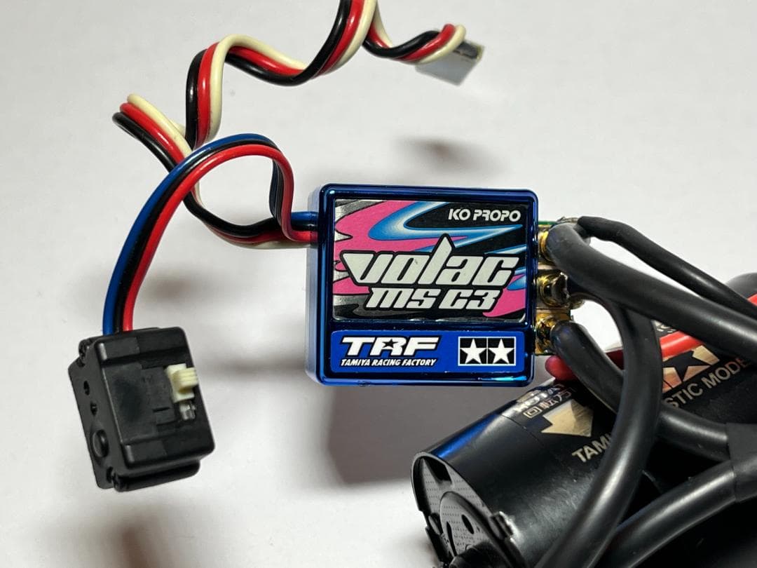 TAMIYA 1/10 RC用メカ TRF volac MS C3・モーター他
