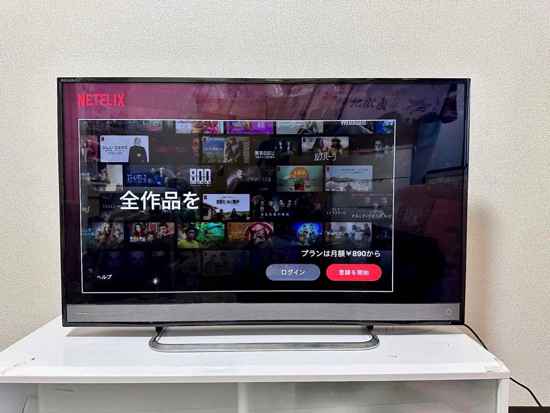 【4K REGZA／Netflix、YouTube】東芝　40型液晶テレビ