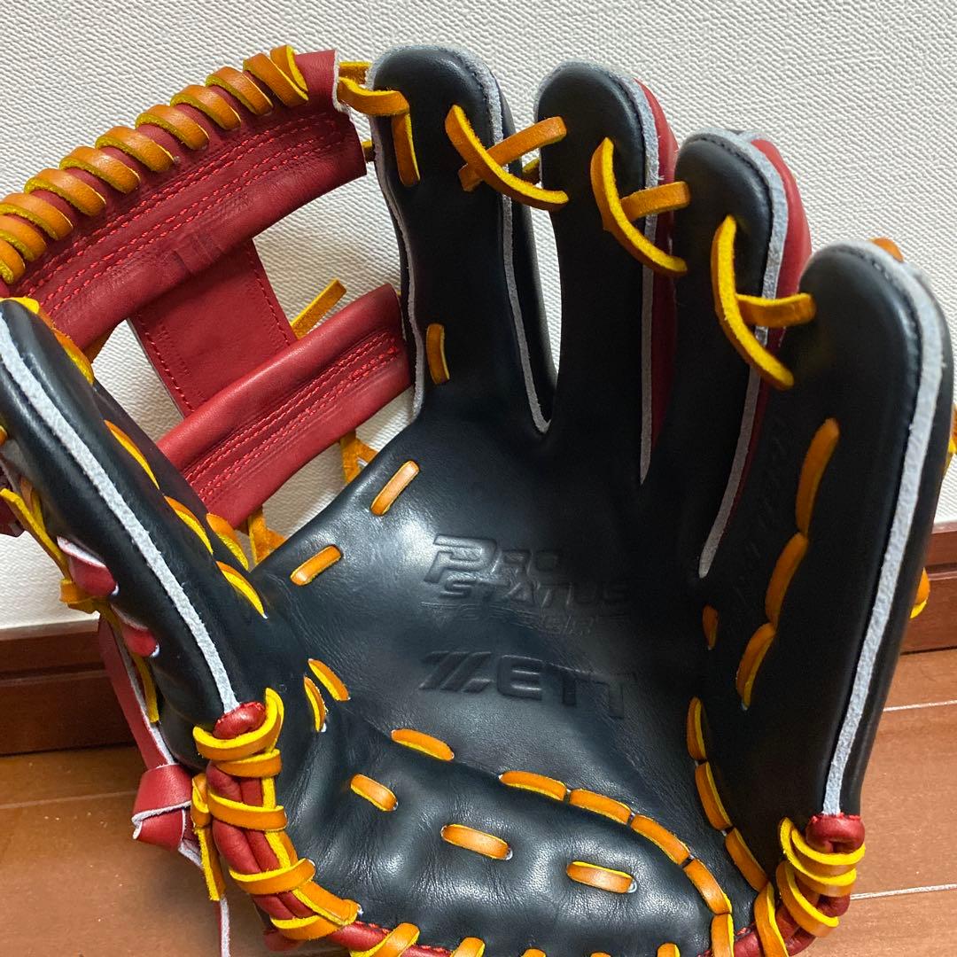 『キララ0109 』ZETT プロステイタス 硬式内野手用グローブ