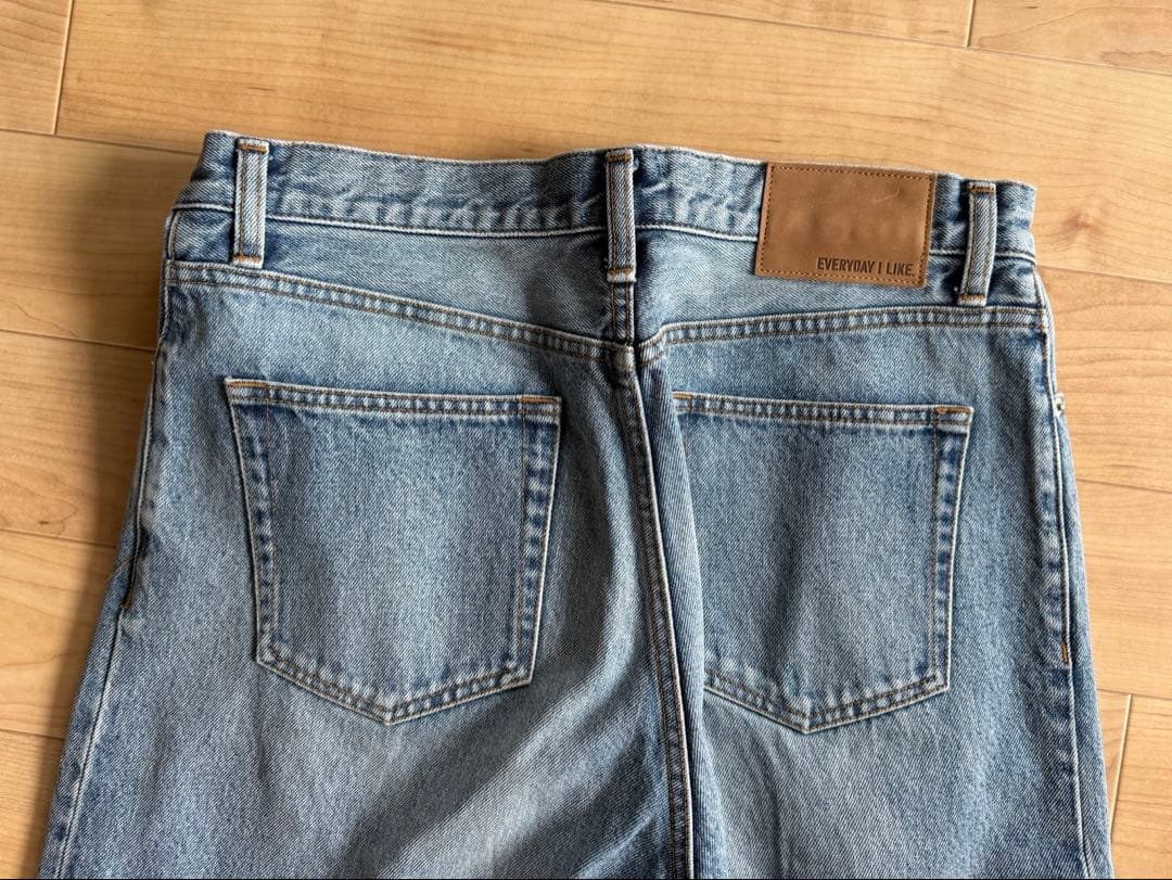 ドゥーズィエムクラス　タックバギーデニム38サイズ