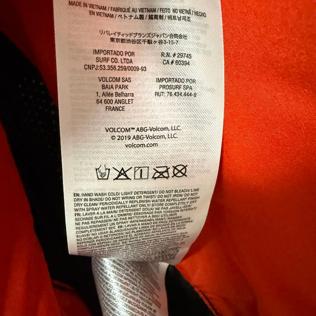 未使用 VOLCOM Iguchi Slack Vest M バックカントリー