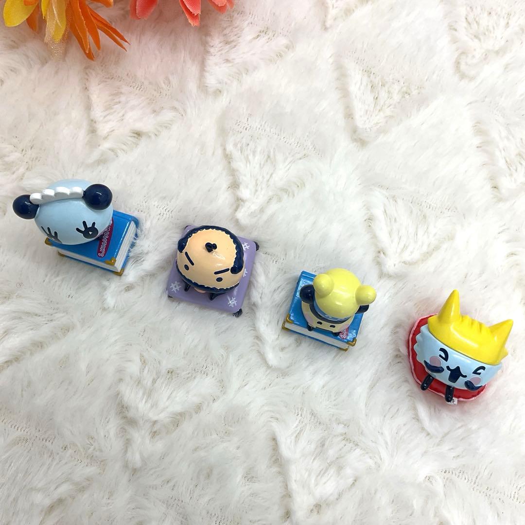 美品★BANDAI 2006 平成レトロ レア たまごっちフィギュア 4個セット